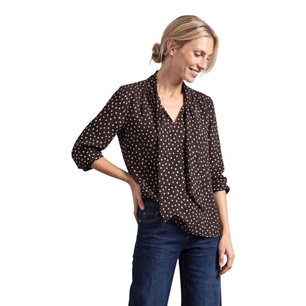 Street One Brown Viscose Women's Blouse